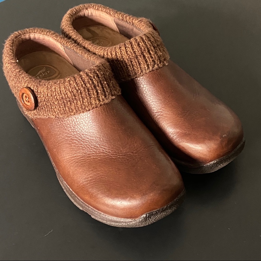 Dansko Kenzie Brown (Size 40, Slip Resistant)